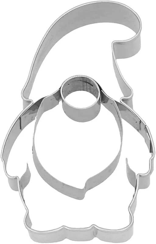 Besuche den RBV Birkmann-Store Ausstechform Wichtel – Birkmann – silber, 7 cm, Edelstahl, mit Innenprägung, nordisches Weihnachtsmotiv, langlebig, spülmaschinengeeignet, ideale Plätzchenform & Keksausstecher für Wichtelgeschenke — Küche & Haushalt