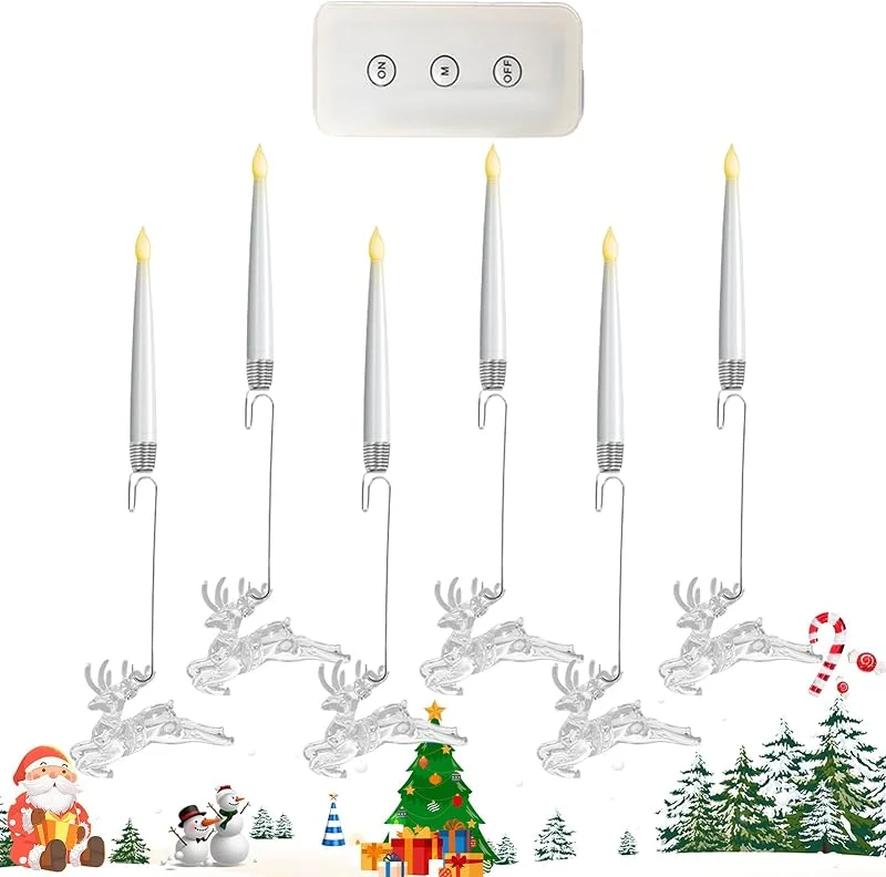 Marke: Generisch Flammenlose Weihnachtsbaumkerzen, Weihnachtsdekoration — Weihnachtsbeleuchtung