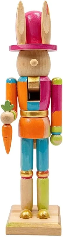 Marke: Generisch Unlackierter Nussknacker, 30, 8 cm, festlich, bemalbar, Holzfigur — Weihnachtsdeko