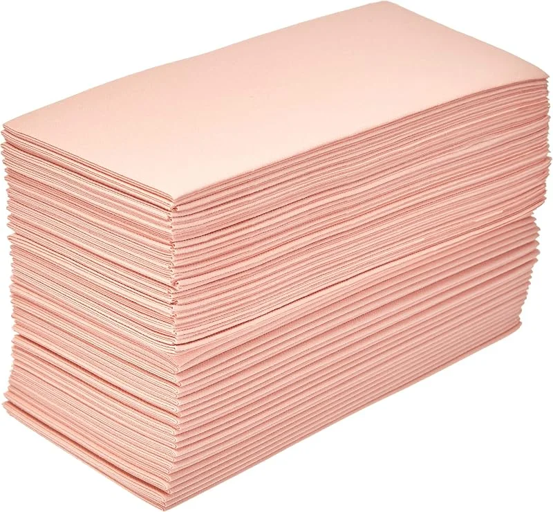 Marke: Alvotex CHIC Airlaid 50 Servietten, 1, 8 Falten Stoffähnlich, hochwertige Einwegserviette, 39x40cm, Rosa — Advent und Tisch