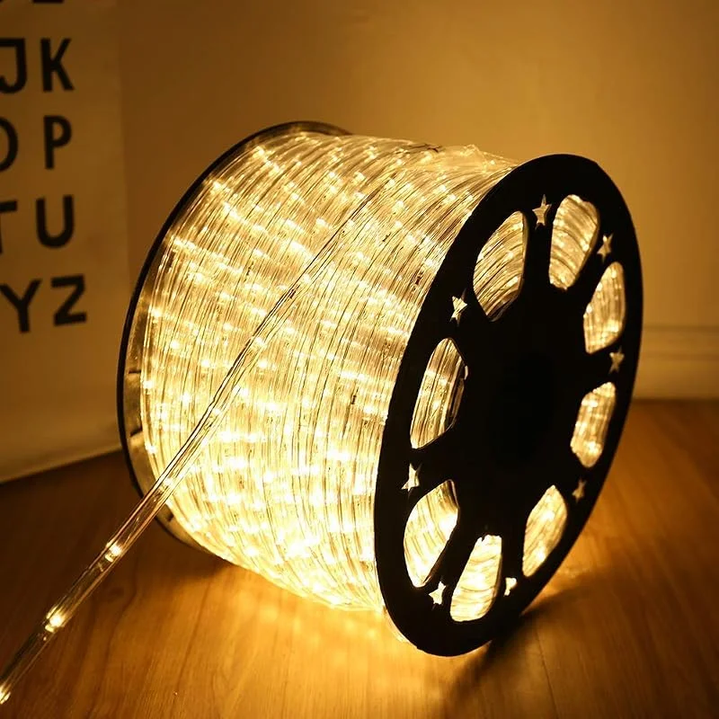 Besuche den Ansobea-Store LED Lichterschlauch Außen, 30m 720 Lichterkette außen Wasserfest LED Schlauch, warm-weiß mit Timer & 8 Modi Lichtschlauch, für Außen Innen Party Hochzeit Weihnachten Dekolicht — Weihnachtsbeleuchtung