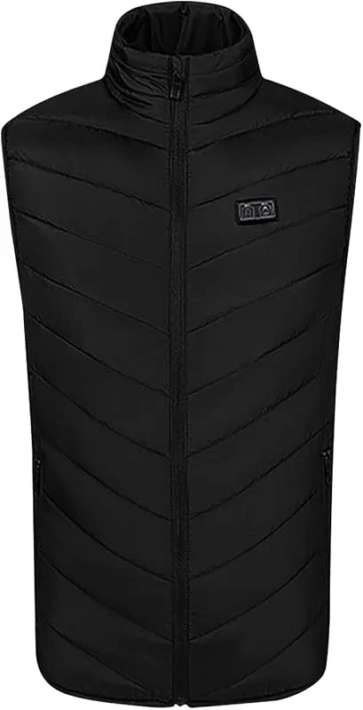 Marke: KQIVAM Beheizte Weste Herren Damen, Warme Jacke Heizjacke mit 11 Heizzonen, Elektrische Dual-Control-Heizjacke Eletriksche Beheizbare Weste mit USB Beheizbare Wintermäntel Körperwärmer zum Outdoorarbeiten — Heizkleidung