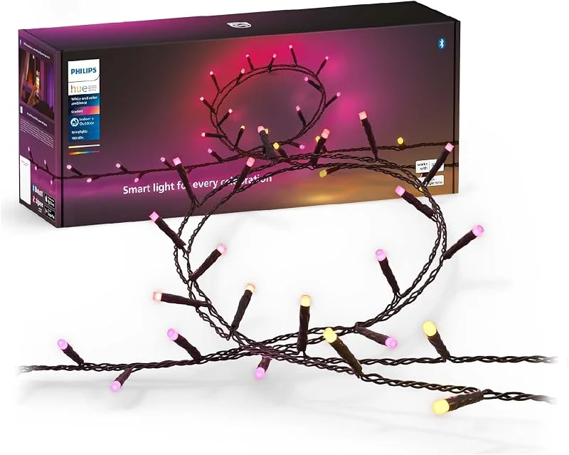 Philips Hue Festavia Lichterkette, 500 Mini LEDs, 40 m — Weihnachtsbeleuchtung