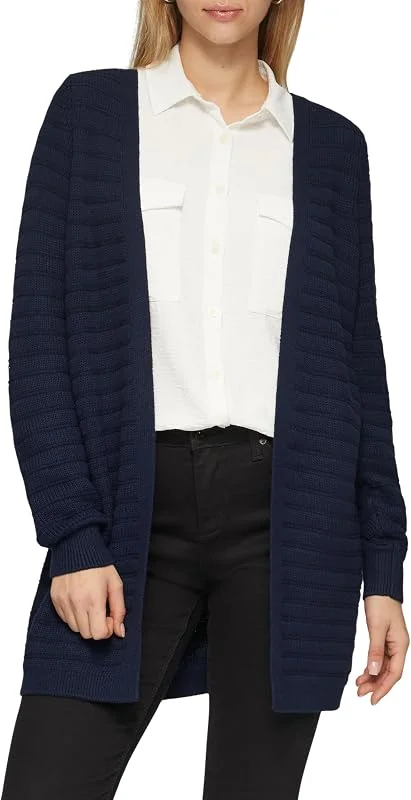 Besuche den QS-Store QS Damen 2158559 Strickjacke mit Strukturmuster (1er Pack) — Weihnachtsmode