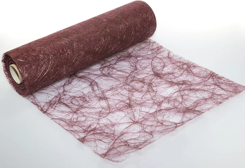 Besuche den Protinam-Store Sizoweb Tischläufer in unterschiedlichen Farben, 30 cm breit, 5 oder 20 m lang 20 m bordeaux 3580 — Küche & Haushalt