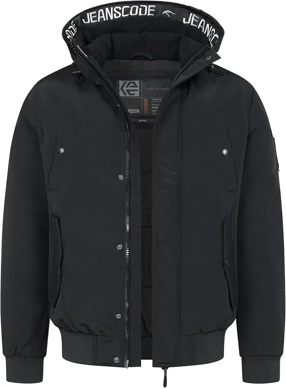 Besuche den Indicode-Store Indicode Herren Albany Winterjacke Steppjacke in Daunen-Optik mit Kapuze — Heizkleidung