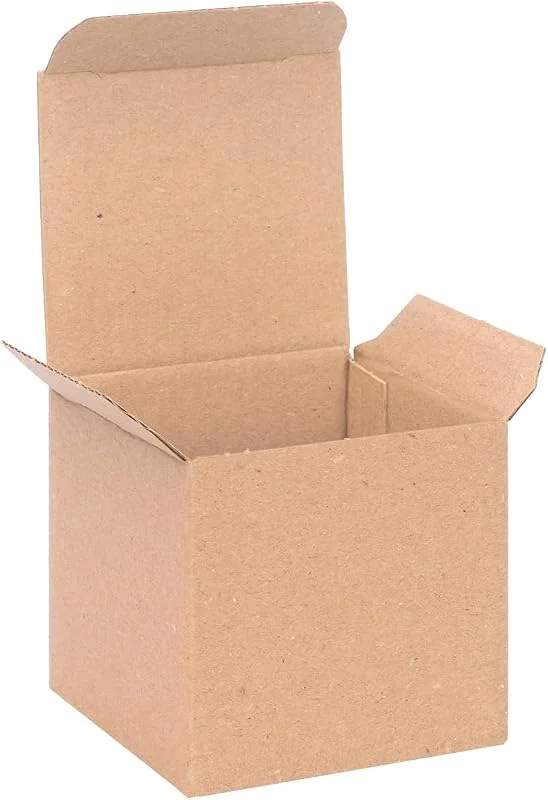 Besuche den verpacking-Store verpacking Geschenkboxen 75 x 75 x 75 mm Braun [Größe und Stückzahl wählbar] Faltschachteln aus Wellpappe für Schmuck Süßigkeiten Gastgeschenke Weihnachten 10 Stück — Geschenkverpackung