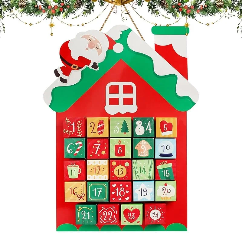 Marke: Generic Leerer Adventskalender Countdown Deko Tannenbaum nachfüllbar — Advent und Tisch