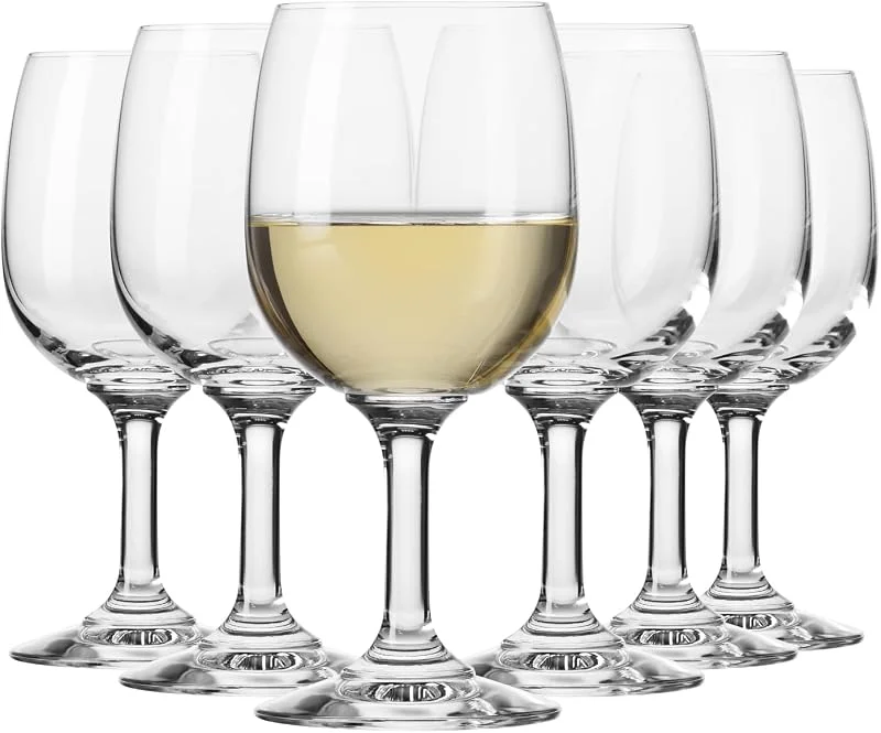 Besuche den Krosno-Store Krosno Weingläser, 6er Set, 170 ml, Kollektion Servo Line — Wein und Festtafel