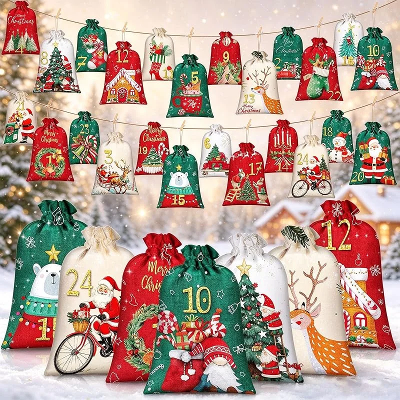 Marke: LXQQ Diy Adventskalender Zum BefüLlen, Adventskalender Selber TüTen — Advent und Tisch