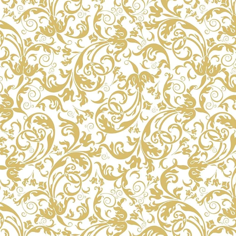 Besuche den Serviettenshop-Store 20 Servietten Elegante Ranken gold, Hochzeit, Muster, Fest, Feier 33x33cm — Advent und Tisch