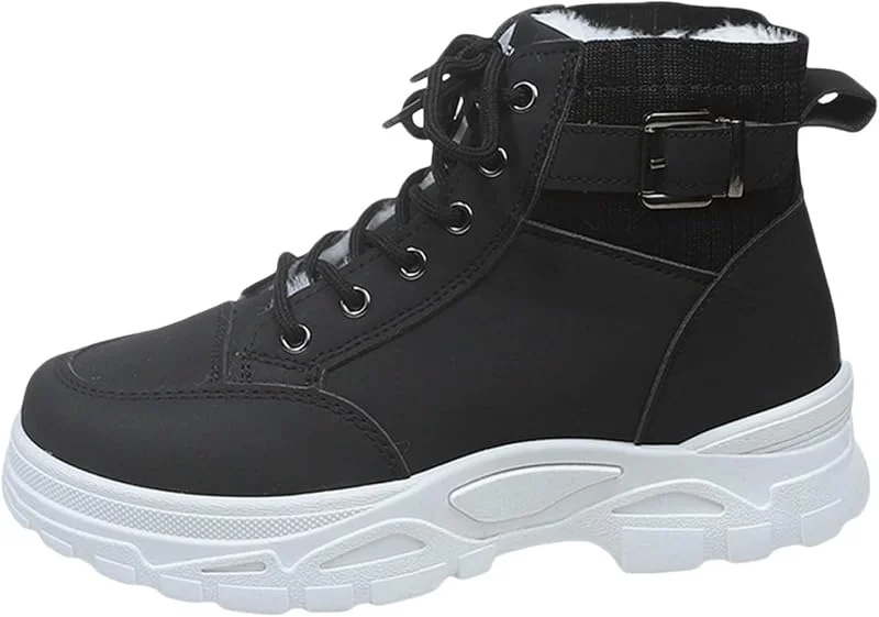 Marke: Generic Winterschuhe Damen Wasserresistent Schneestiefel Winterboots Warm Gefüttert — Heizkleidung