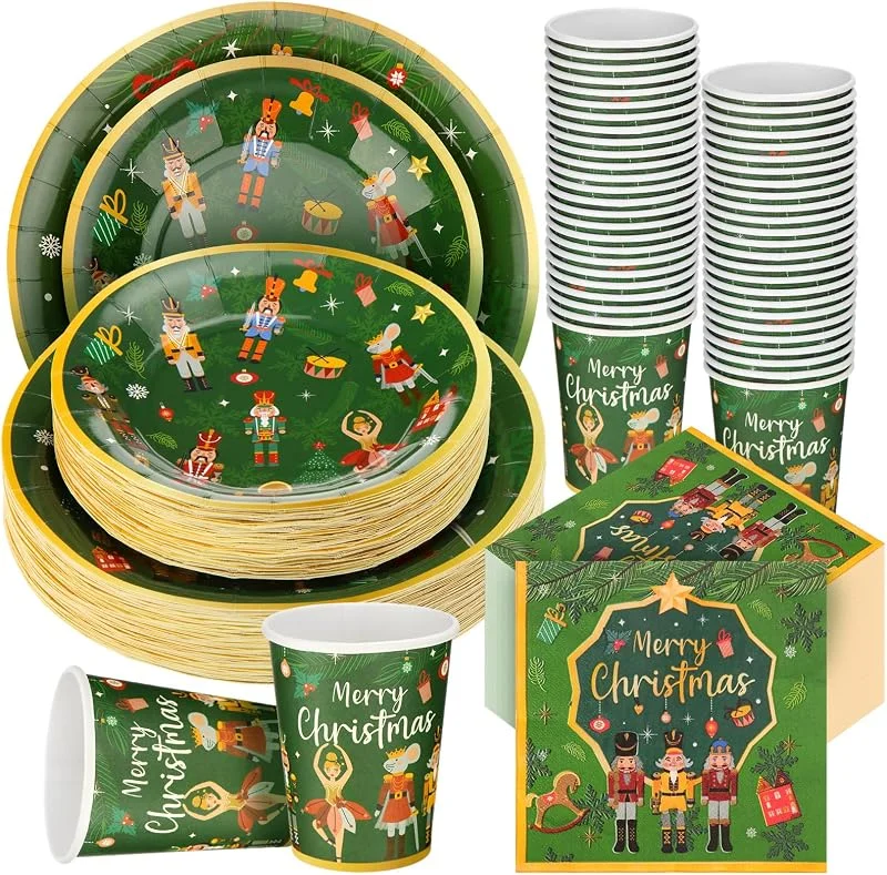 Marke: FoldTier FoldTier 200 Stück Nussknacker, Weihnachtsdekoration, Partydekorationen — Advent und Tisch