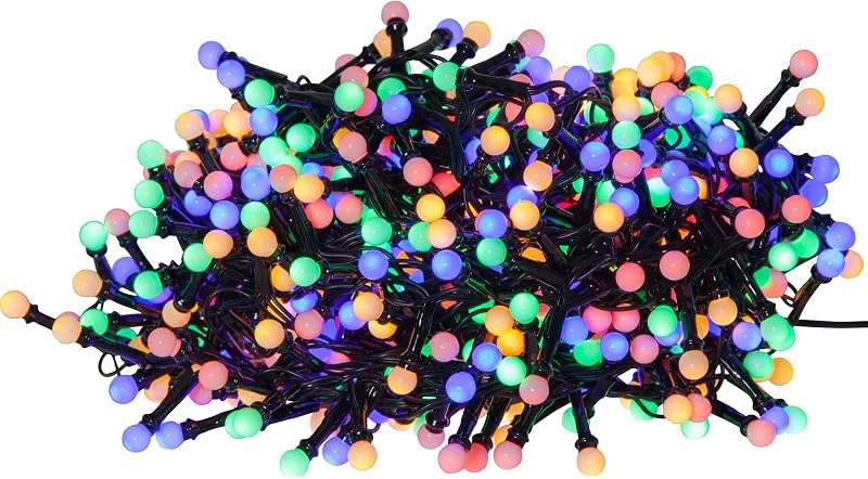 Besuche den EGLO-Store EGLO Lichterkette außen Berry Mini, Weihnachtsbeleuchtung Garten, LED Kette