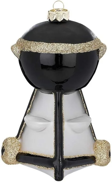 Marke: MAGIC MAGIC Christbaumschmuck Weihnachtskugeln Figuren Glas mundgeblasen Weihnachtskugeln Weihnachtsschmuck Baumkugeln Baumschmuck, Kugelgrill, Glas, 11 cm, Figürlicher Glasschmuck — Weihnachtsdeko