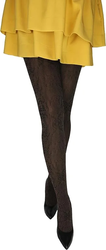 Besuche den MARILYN-Store MARILYN Snake Muster, blickdichte Strumpfhose, 100 Denier — Weihnachtsmode