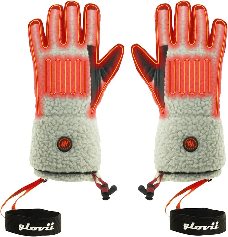 Besuche den Glovii-Store Akku Beheizte Thermoaktive Universalhandschuhe mit Wasserdichtem Bezug — Heizkleidung