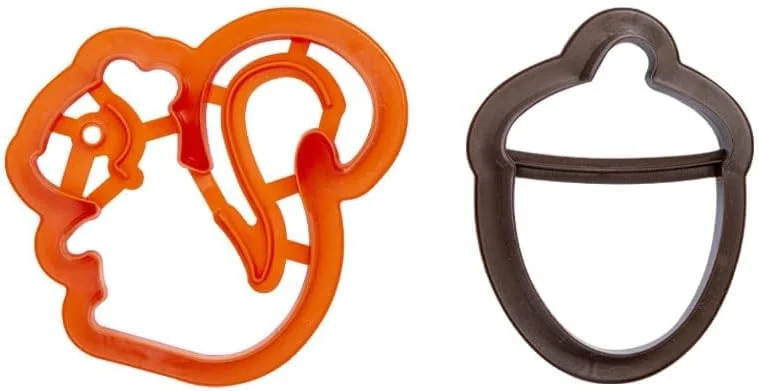 Marke: Decora Decora 0255164 Set 2 Ausstecher Bosco aus Kunststoff, das ideale Set für Dekorationen aus Zuckerpaste oder Gummipaste, Made in Italy, originelles Design. Packung mit 2 Stück. — Weihnachtskueche