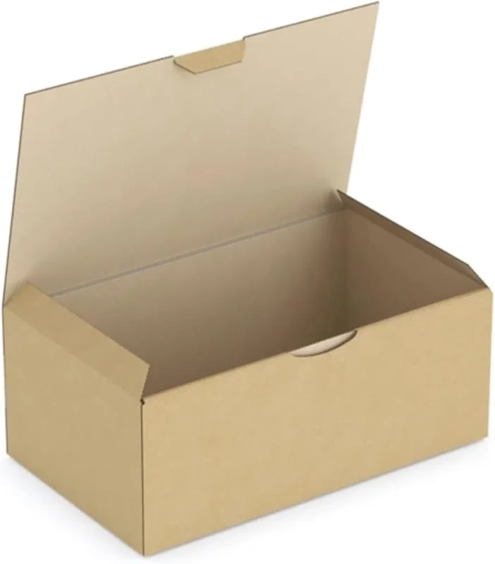 Marke: Generisch Versandkartons mit Deckel Havanna 25 x 15 x 10 cm, 0 Schachteln, Recyclingkarton aus stabilem Kraftpapier, Verpackungskartons für Geschenke, Versand, Made in Italy — Geschenkverpackung
