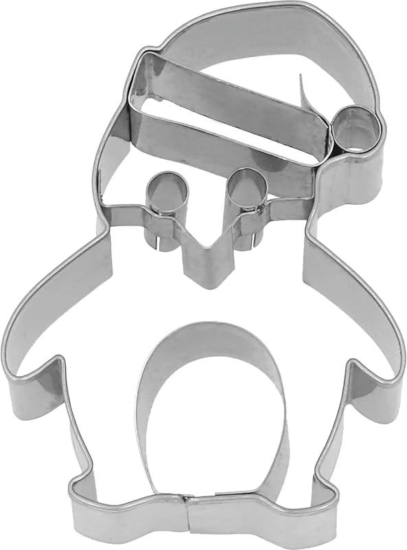 Besuche den RBV Birkmann-Store Birkmann Ausstechform Weihnachtspinguin 8 cm, Plätzchenausstecher für Weihnachtsplätzchen und Kekse — Weihnachtskueche