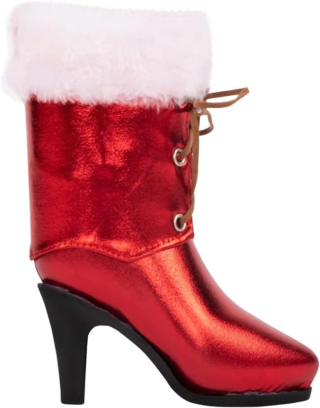 Besuche den Idena-Store Idena 10040163 - Nikolausstiefel Lady, Größe 10, 5 x 5 x 16 cm, Dekoration, Santa Lady, Weihnachten, Geschenk, Baumschmuck — Weihnachtsdeko