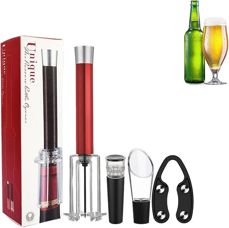 Marke: zwxqe Weinöffner-Set, Rotweinöffner-Set — Wein und Festtafel