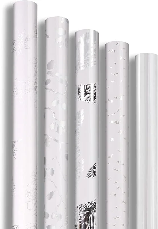 Besuche den Clairefontaine-Store Clairefontaine 211825AMZC 10 Rollen Geschenkpapier 80g 2x0, 70m sortiert — Geschenkverpackung
