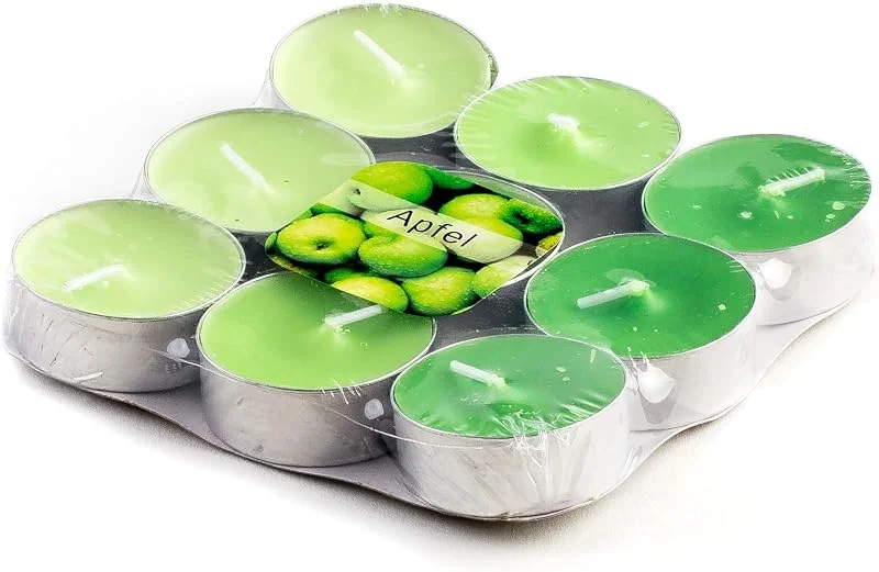 Besuche den DARO DEKO-Store DARO DEKO Duft Teelichter Apfel - 9 Stück — Kerzenlicht Abendessen