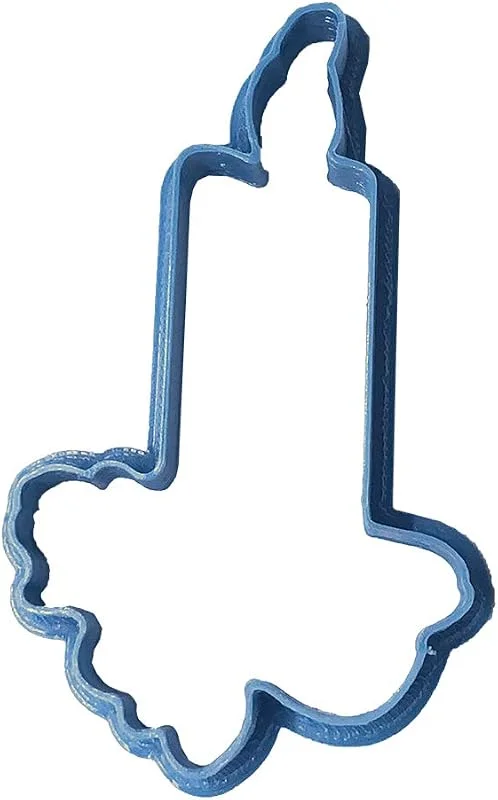 Marke: Cuticuter Cuticuter Weihnachten Kerze Weihnachten Profil Ausstechform, Blau, 8 x 7 x 1.5 cm — Weihnachtskueche