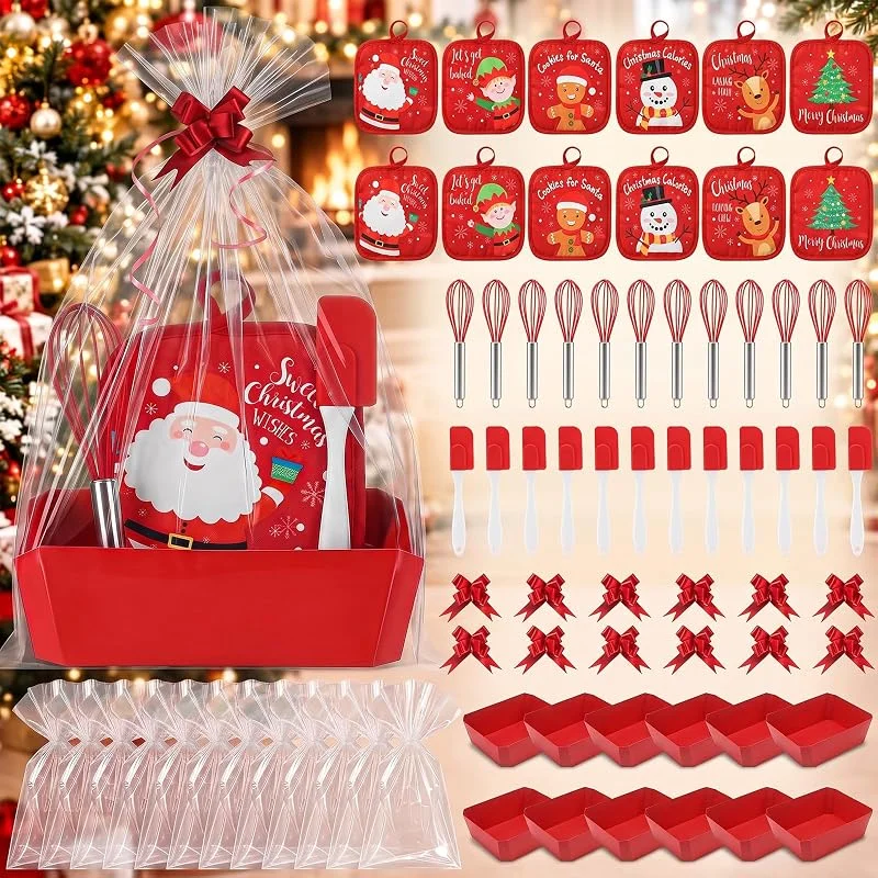 Marke: FillTouch FillTouch 12 Sets Weihnachten Küche Geschenkset Topflappen Klassisch — Geschenkverpackung