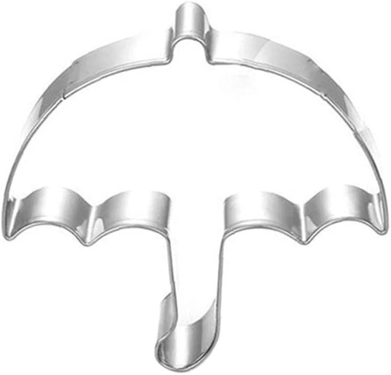 Marke: Ruluti 1pc Edelstahl-Kuchen-Form-Regenschirm Geformte Gebäck Ausstechform Kuchen-biskuit-backen-Werkzeug-Form Bakeware Werkzeuge — Weihnachtskueche