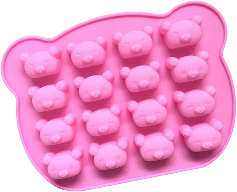Marke: Dawwoti Dawwoti 16 Koala Bären-Silikon-Kuchen-Form des Bpa Geben Frei Silikon-Fondant-Kuchen-Formen Gelee-Seifen-Gelee-Kuchen-Form-Werkzeuge - Zufällige Farbe — Weihnachtskueche