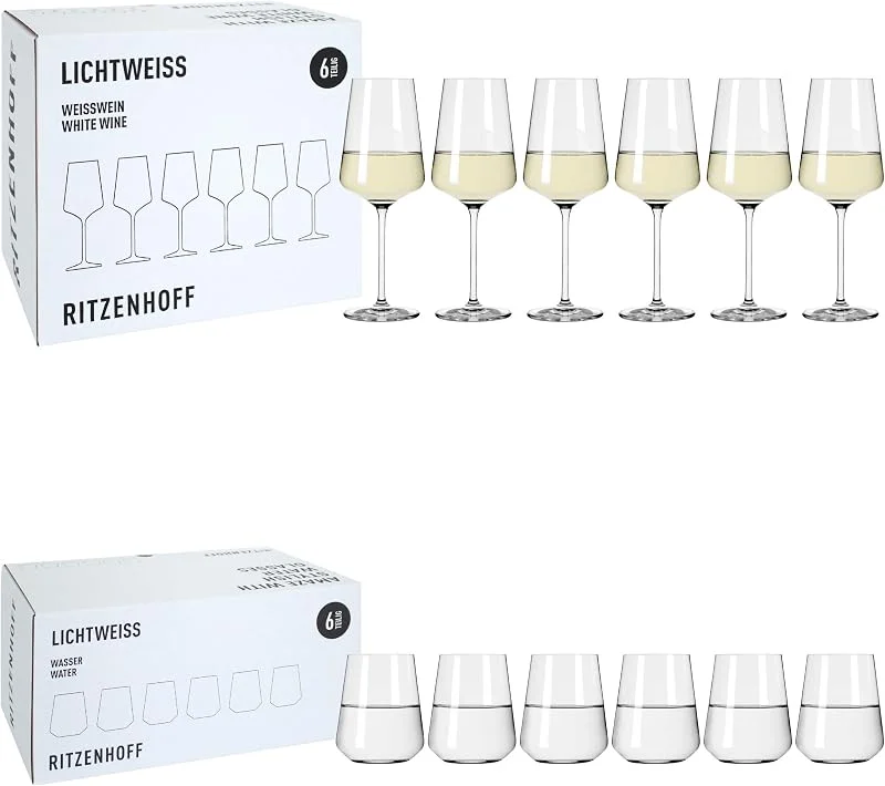 Besuche den RITZENHOFF-Store RITZENHOFF Wasser- und Weinglas-Set 12-teilig - Made in Germany — Wein und Festtafel