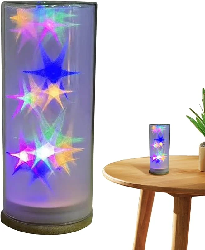 Marke: Generisch LED-Nachtlicht, romantische Heimdekoration – LED-Nachttischlampe — Kerzenlicht Abendessen