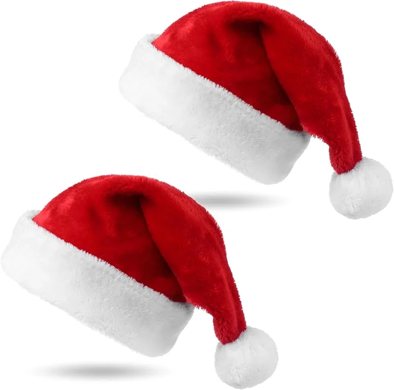 Besuche den TK Gruppe Timo Klingler-Store TK Gruppe Timo Klingler 6x Samt Weihnachtsmütze Nikolausmütze Mütze Weihnachten Nikolaus rot für Erwachsene & Kinder - Weihnachtsfeier Weihnachtsmarkt — Weihnachtsmode