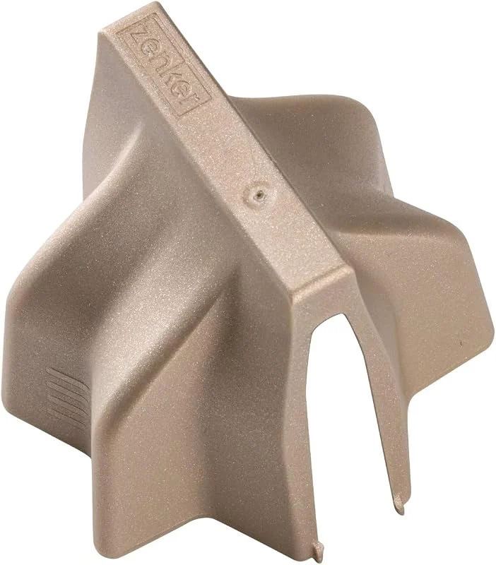 Besuche den Zenker-Store Zenker Zimtsternausstecher mit Klappmechanismus – Ausstecher mit ergonomischem Design für perfekte Zimtsterne – Ausstechform klappbar mit Stern als Motiv – Made in Germany, Gold — Weihnachtskueche