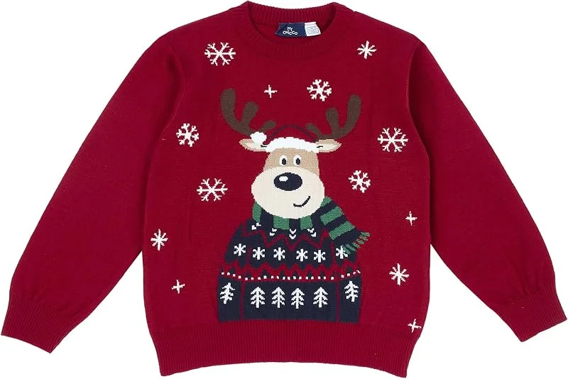 Besuche den Chicco-Store Chicco Jungen Weihnachtspullover Aus Weichem Strick 263 — Weihnachtsmode
