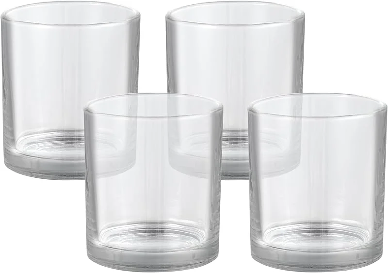 Marke: Aspen Creative Aspen Creative 25704-16 Votivkerzenhalter aus klarem Glas, Großpackung mit — Kerzenlicht Abendessen