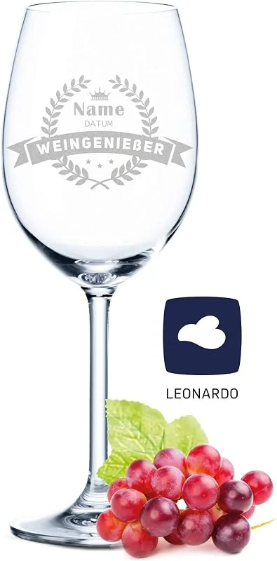 Besuche den GRAVURZEILE-Store GRAVURZEILE XL Weinglas Weingenießer 2.0 mit Namen Gravur - Lustiges & Originelles Geburtstagsgeschenk - Geschenk für Weingenießer & Besten Freund Freundin — Wein und Festtafel