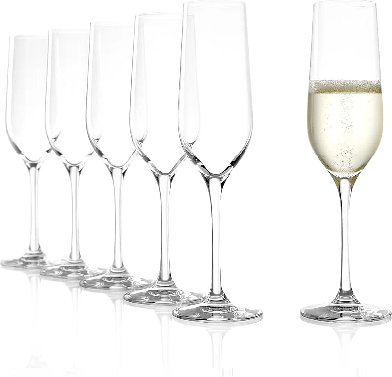 Besuche den Stölzle Lausitz-Store Stölzle Lausitz Classic Sektgläser Champagnergläser 190 ml, 6er-Set — Wein und Festtafel