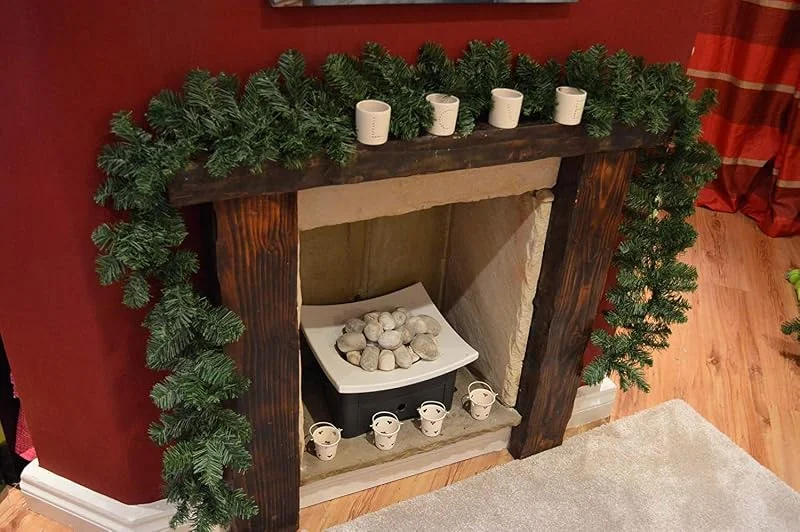 Marke: Kaemingk Tannen Girlande 270 cm künstlich Kranz Tanne Tannengirlande — Weihnachtsdeko
