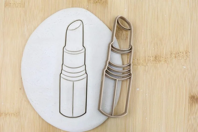 Besuche den my3dbase-Store Kosmetik Lippenstift cookie cutter Fondant Keksstempel, Ausstechform keksausstecher PLA ca.8cm — Weihnachtskueche