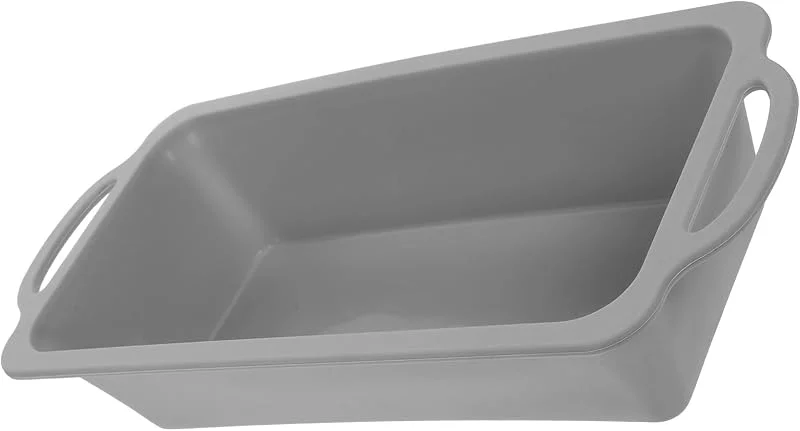 Marke: BESTOYARD BESTOYARD Hitzebeständige Silikon Kastenform mit Metallverstärkungsrahmen und Griff Spülmaschinenfest und Kühlschrankgeeignet zum Backen von Brot und Toast — Weihnachtskueche