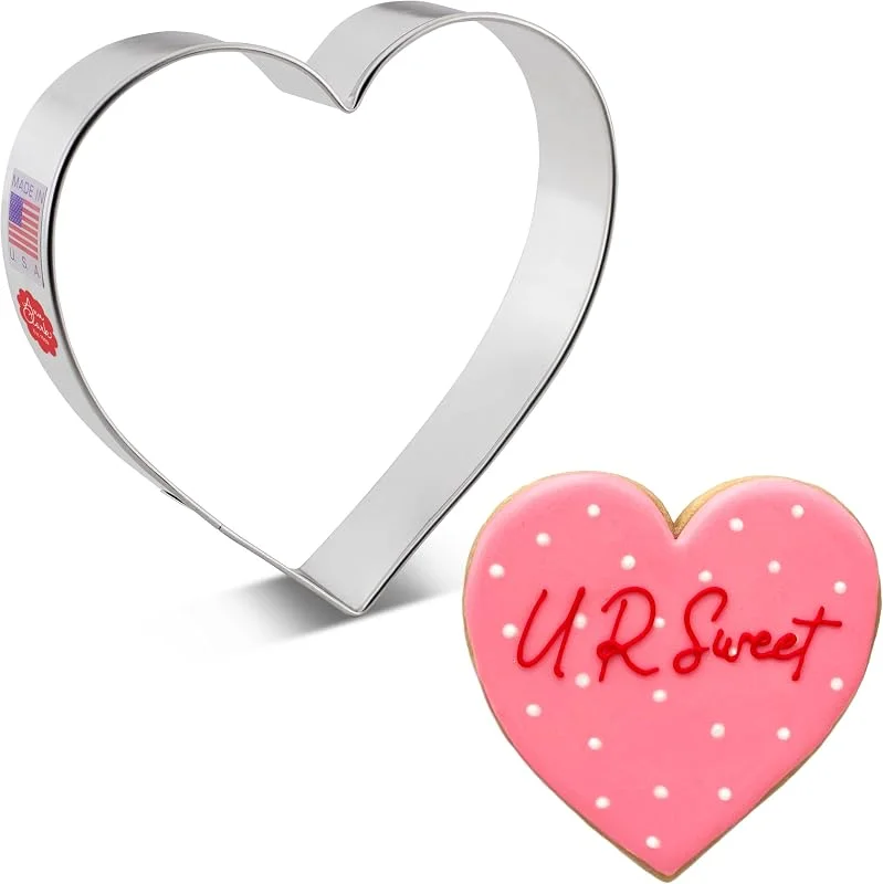 Besuche den Ann Clark Cookie Cutters-Store Keksausstecher Herz Ausstecher - 10, 2 cm - Valentinstag Ausstechformen von Ann Clark USA — Weihnachtskueche