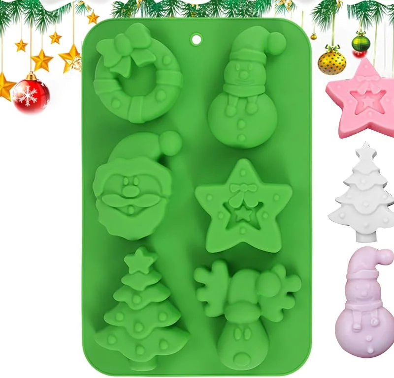 Marke: Generic Weihnachtsschokoladenformen, Weihnachtsformen Wiederverwendbar — Weihnachtskueche