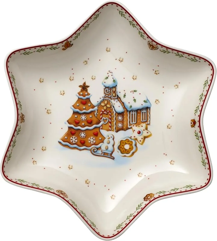 Villeroy & Boch - Winter Bakery Delight Sternschale Mittelgroß Rot — Weihnachtsmode