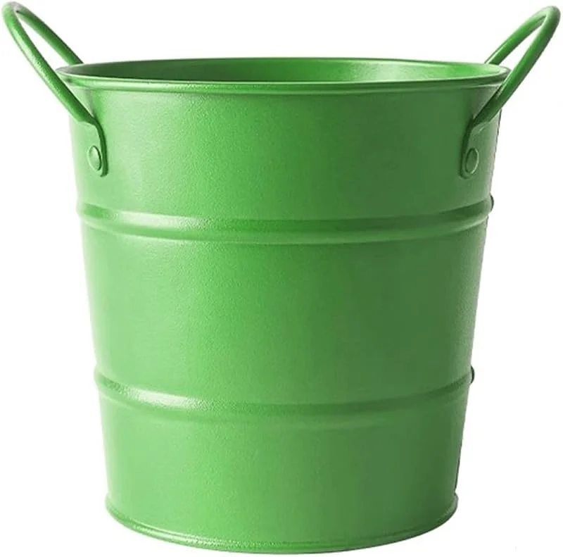 Marke: Lijiaxiuyc-101 eiskübel 600 ml Eiskübel Edelstahl Geschirr Snack Eimer Eiskübel Mini Aufbewahrungseimer Desktop Mülleimer sektkübel(Green) — Küche & Haushalt