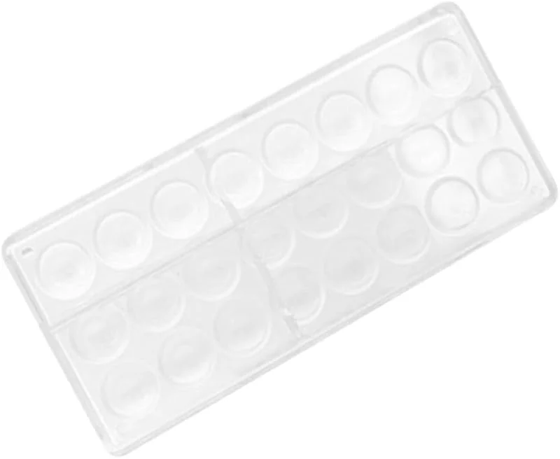 Marke: BESTOYARD BESTOYARD Kreative Halbrunde Schokoladenform aus Acryl mit Antihaftbeschichtung und Einfacher Entformung für Selbstgemacht Backen und Küchen Zubehör — Weihnachtskueche