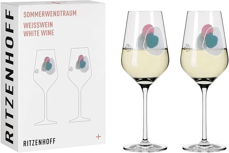 Besuche den RITZENHOFF-Store RITZENHOFF Weißweinglas-Set 2er - 300 ml - Made in Germany — Wein und Festtafel