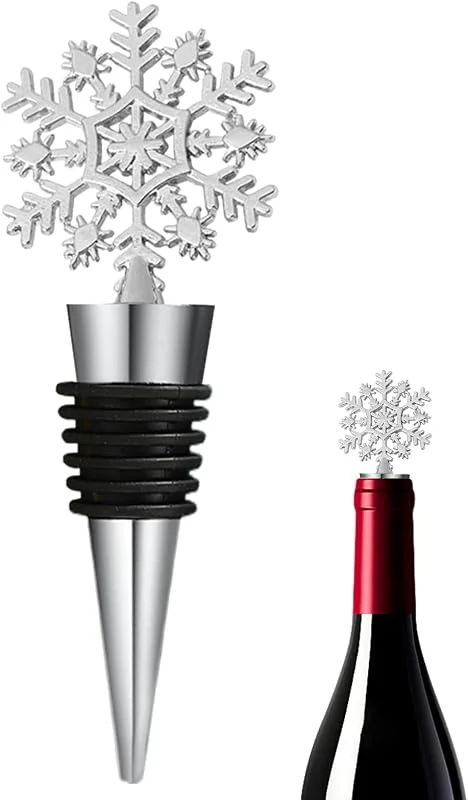 Marke: Uonguon Wein-Stopper Weihnachtsdekoration Luftdichter Verschluss — Wein und Festtafel